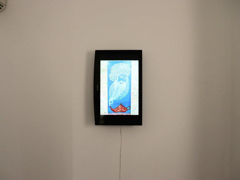 Hafez Divination, installation view