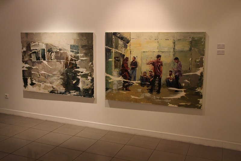 Scattered, installation view