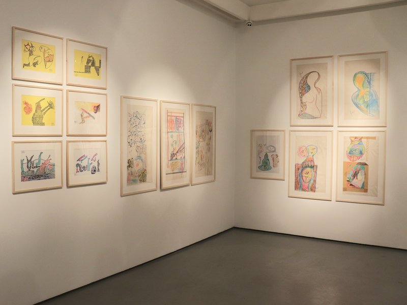 70 Years of Painting, installation view