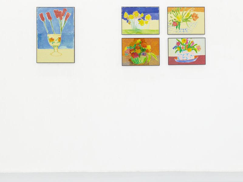 Drawings, installation view