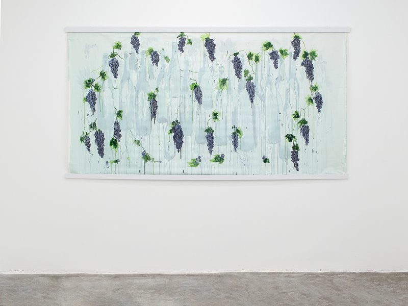 I Made Wine and It Turned To Grapes, installation view