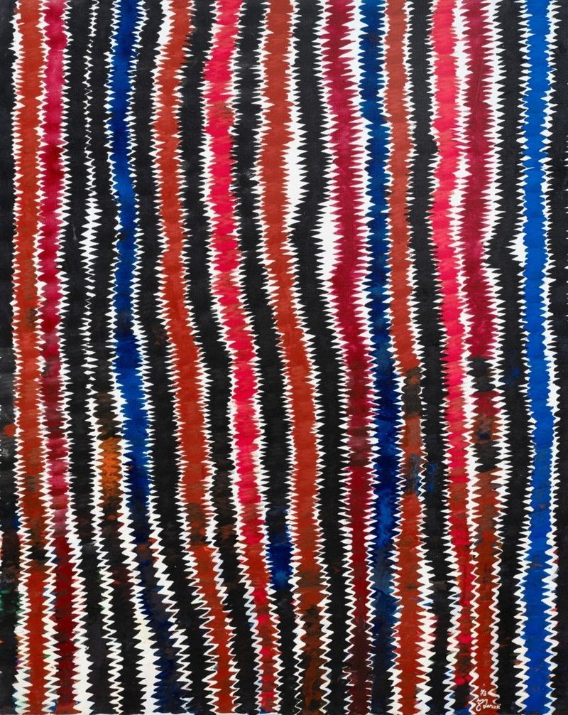 Charles Hossein Zenderoudi, YEK + HASS, 1973