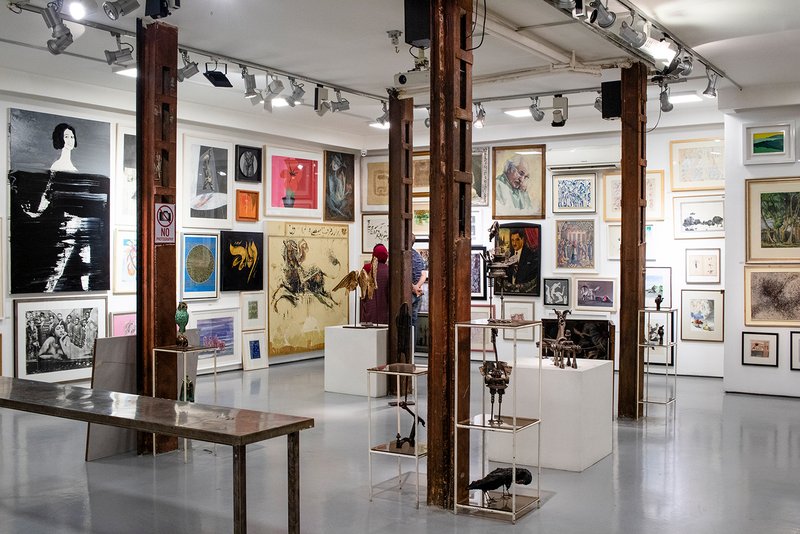 One by One, installation view
