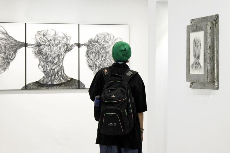 Them, installation view