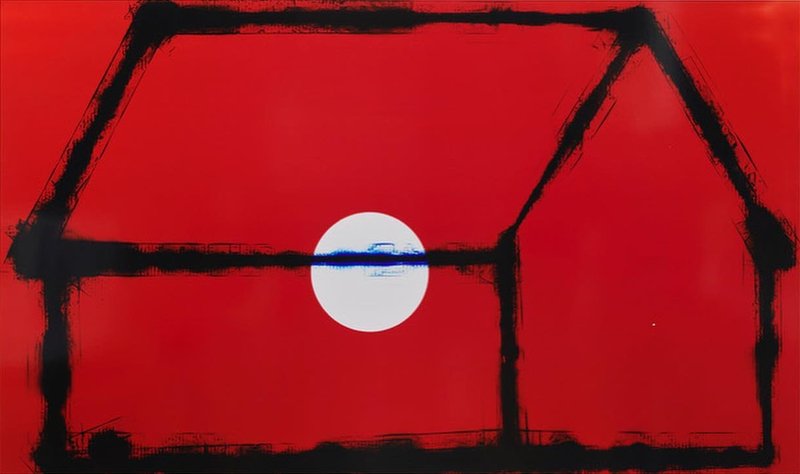 Hadi Falapishi, Sunset Backyard, 2021