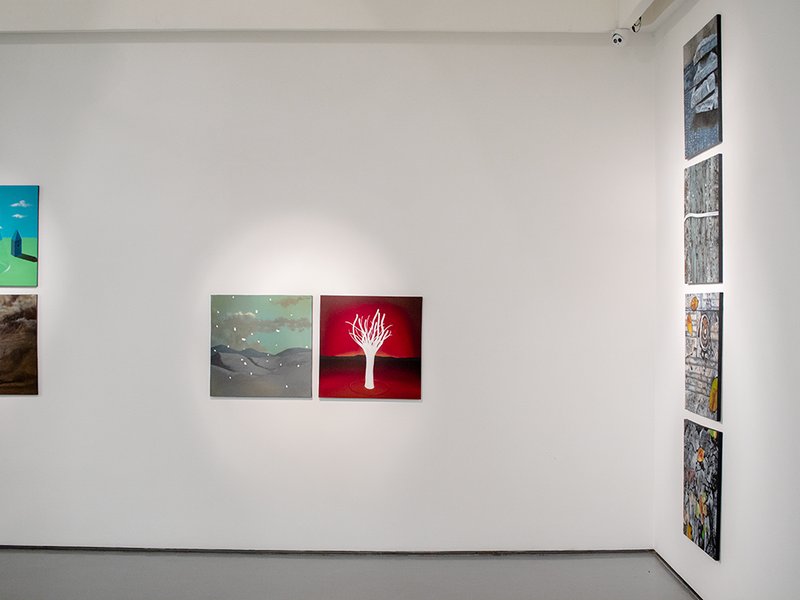 The Outside, installation view