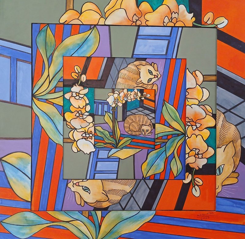Mitra Avaz, Untitled, 2024