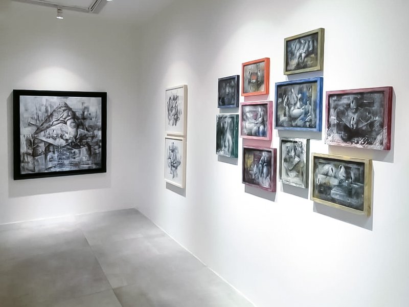 Desiring and Standing, installation view