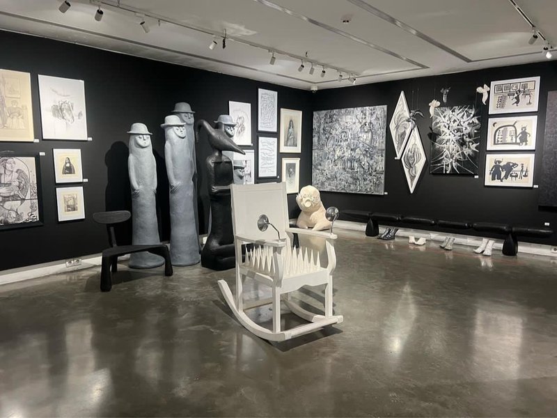 From Night to Morning, installation view