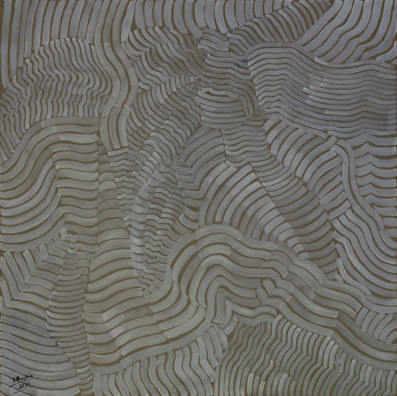 Seroj Barseghian, Monotone Abstract, Composition no.3, 2021