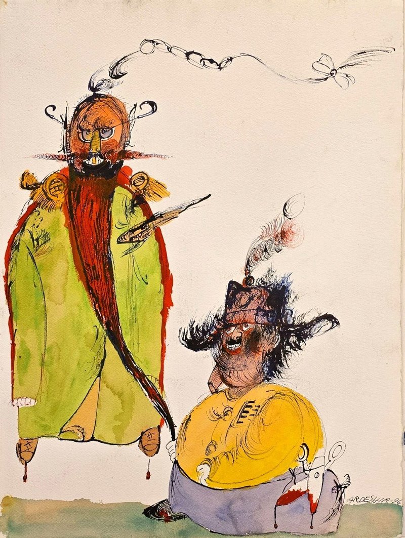 Ardeshir Mohassess, Untitled, 1996
