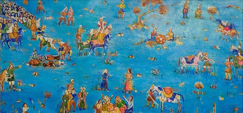 میترا کاویان، زمان نبرد، 1398
