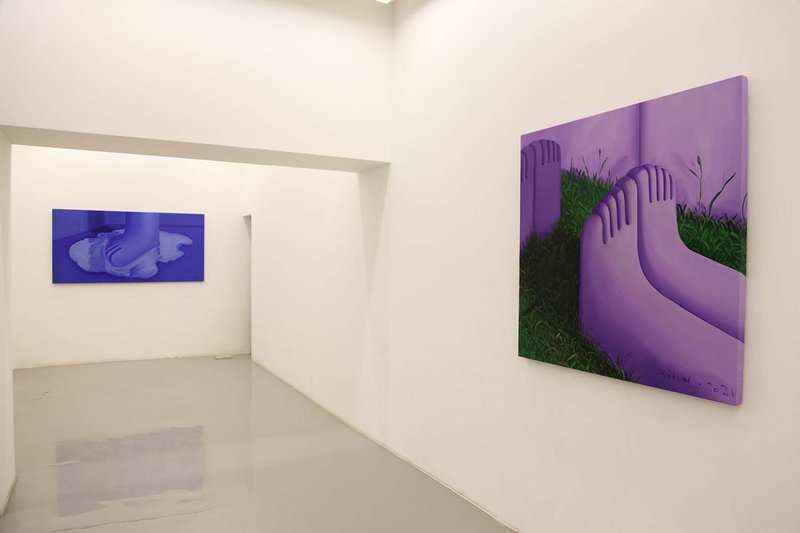 Hey! Are you paying attention?, installation view