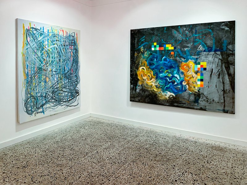 She Smiled Back, installation view