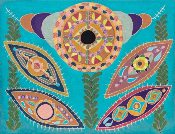 Nasim Hantehzadeh, Sunflower Field - After Shasha and Rachael, 2021