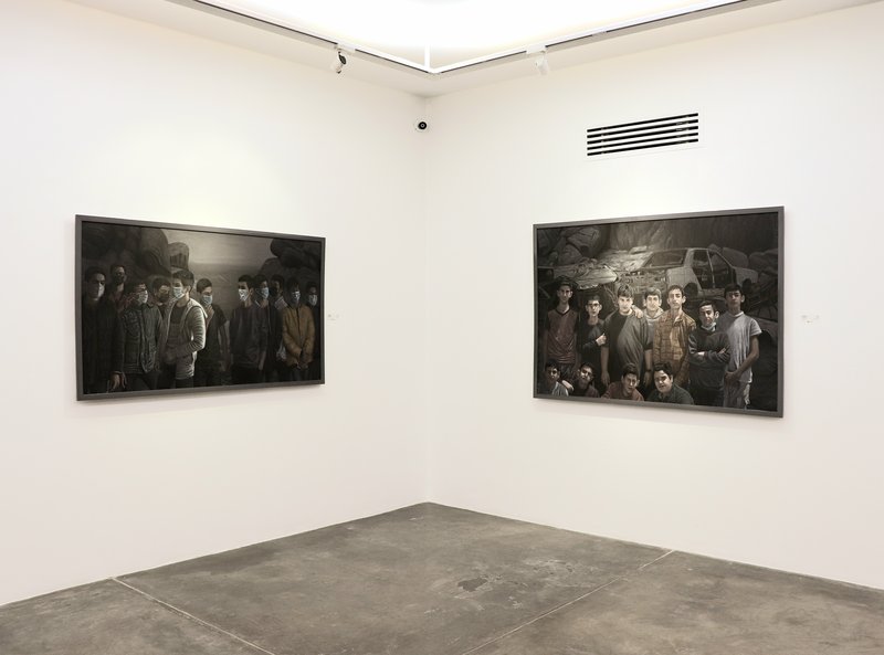 سیزدهمین سالانه‌ی منتخب نسل نو، نمای چیدمان