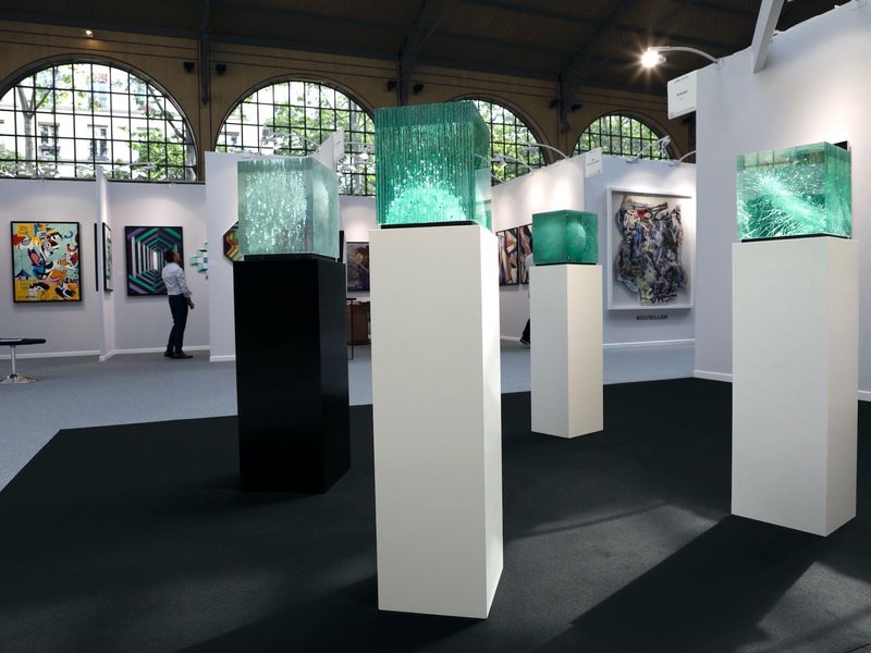 Installation view.