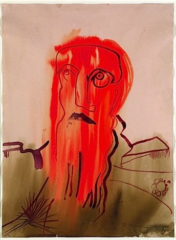 Rokni Haerizadeh, Portrait d'homme en colère (Portrait of Angry Man), 2006