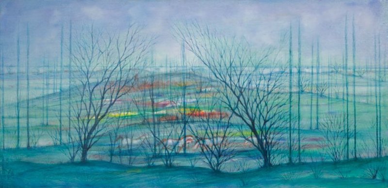 Hossein Mahjoubi, Tranquility in Pure Nature, 2020