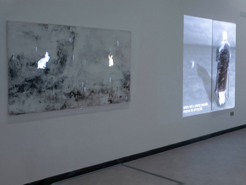 Farideh Lashai: Afloat Over Undulations, installation view