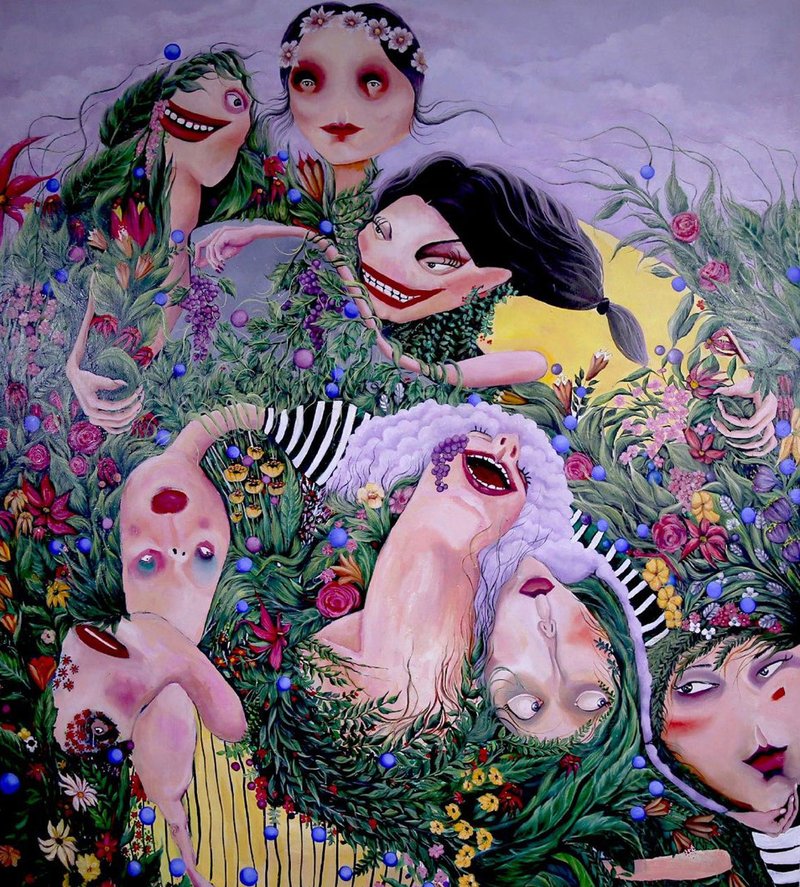 Niloofar Mohammadifar, A Thorn Went Into Her Bottom As She Sat Down, 2019