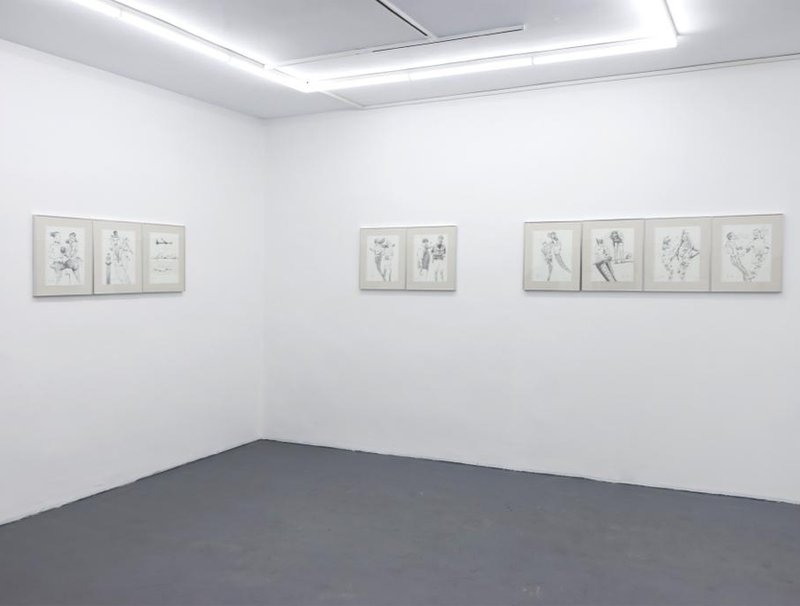 Comics, the Last Tragedy, installation view