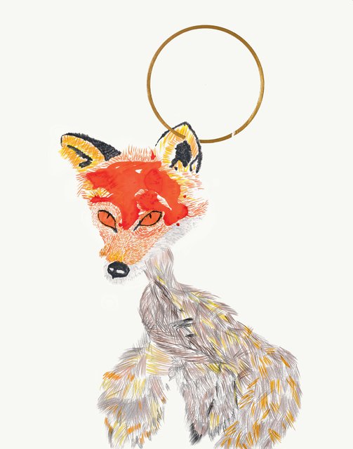 Elham Rokni, The Vixen and the Hyena, 2017