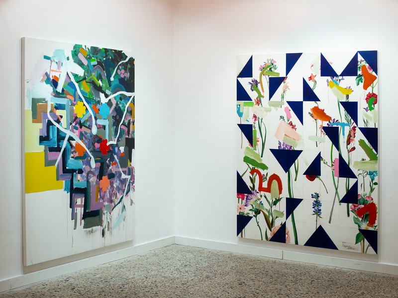 Try to Be a Rainbow, installation view