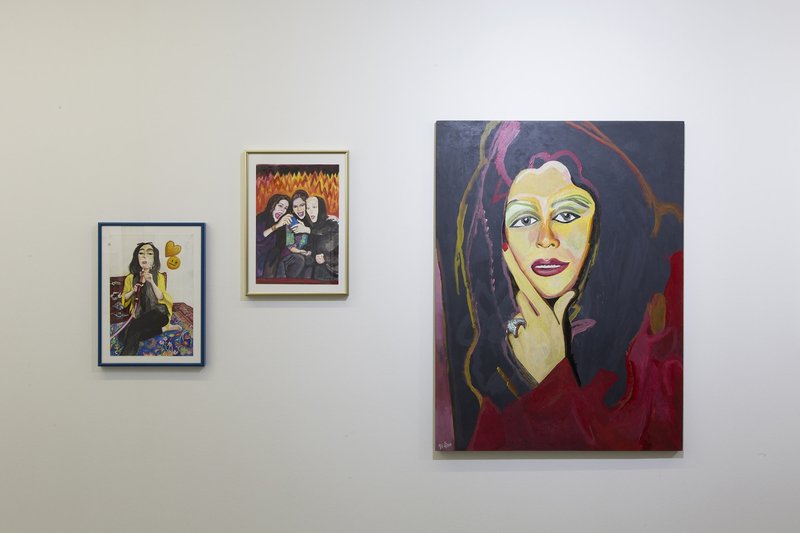 Sisters, installation view
