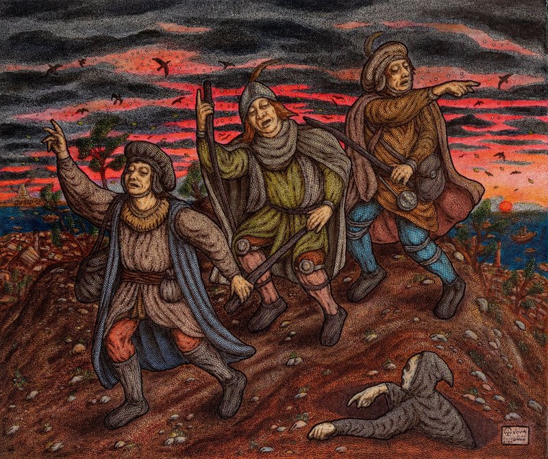 Amin Montazeri, In Search of Signs, 2021