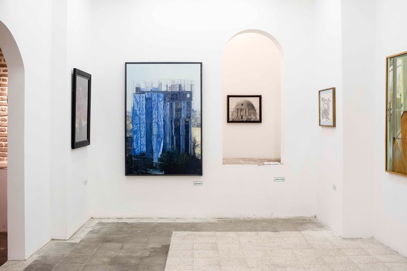 Spiting Plato Re Architecture, installation view