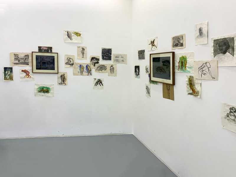 The Runner, installation view