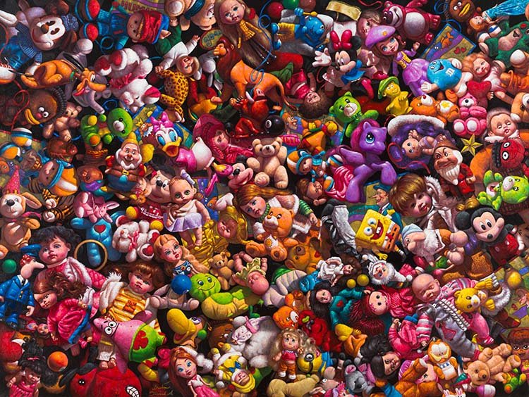Siamak Azmi, Dolls, 2018