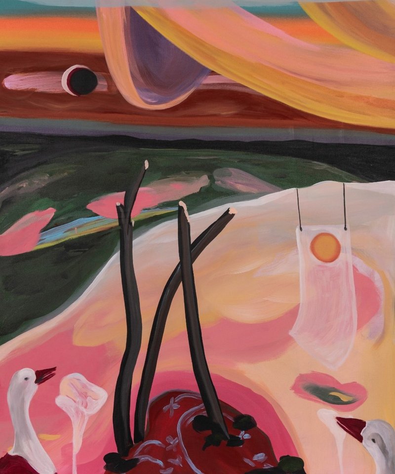 Bahareh Babaei, The Geese Are Looking, 0