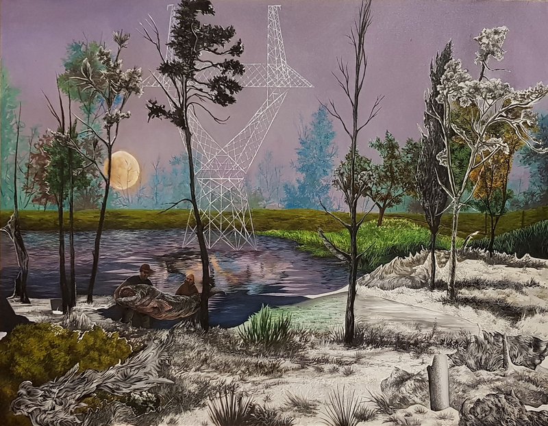 Sanam Saye Afkan, Untitled, 2018