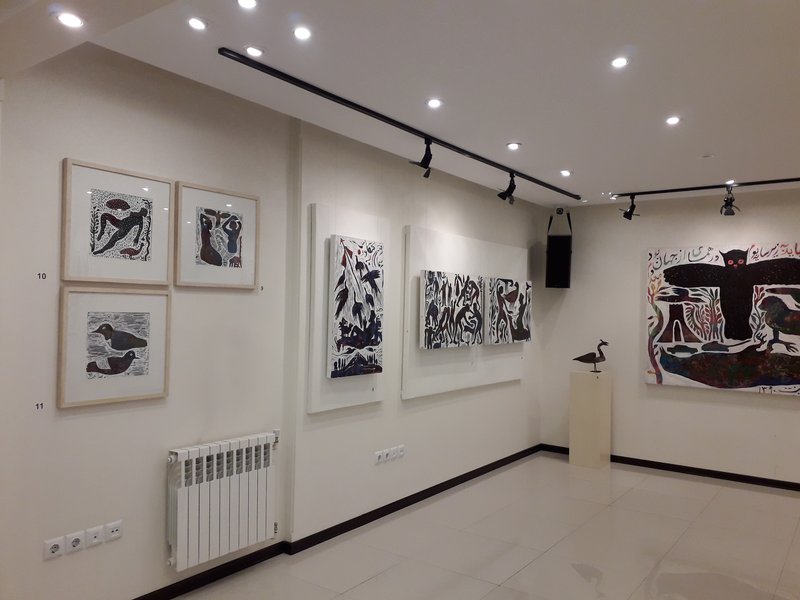 درخت هزار برگ ، نمای چیدمان