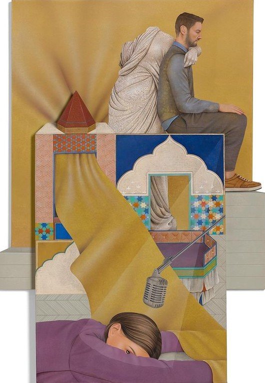 Arghavan Khosravi, The Yellow Sky, 2022
