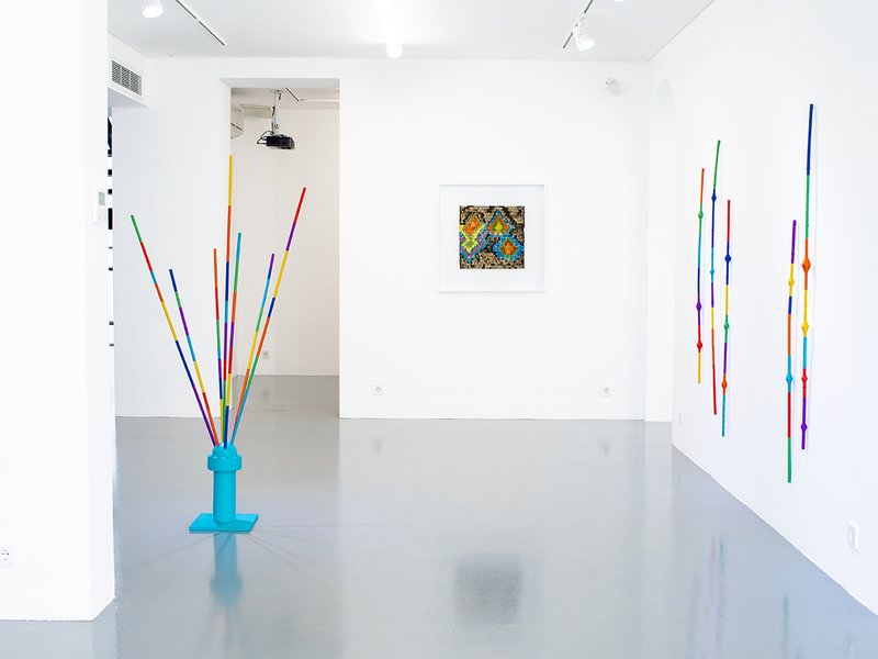 Parallel Ties, installation view
