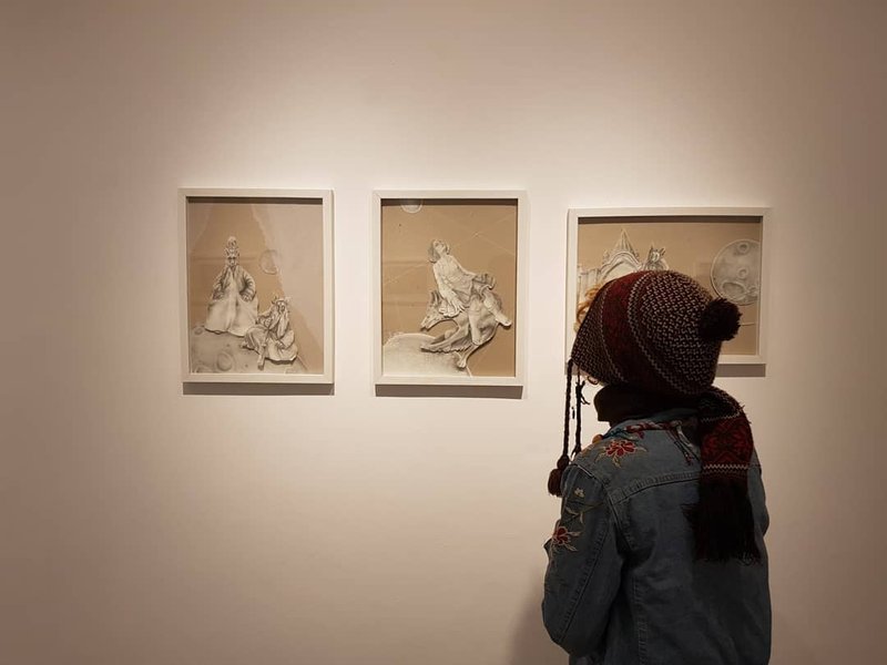 Exit, installation view