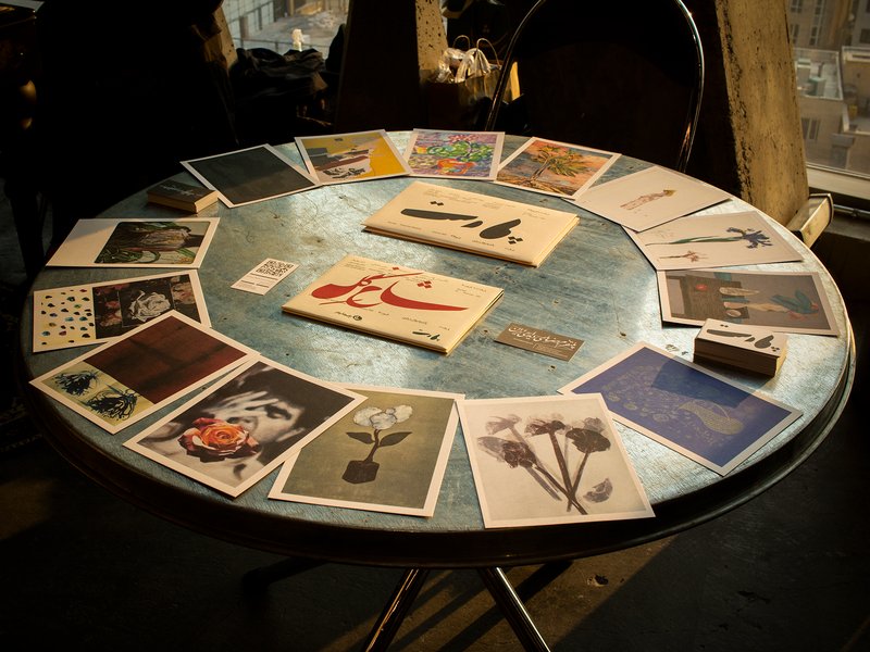 Installation view.