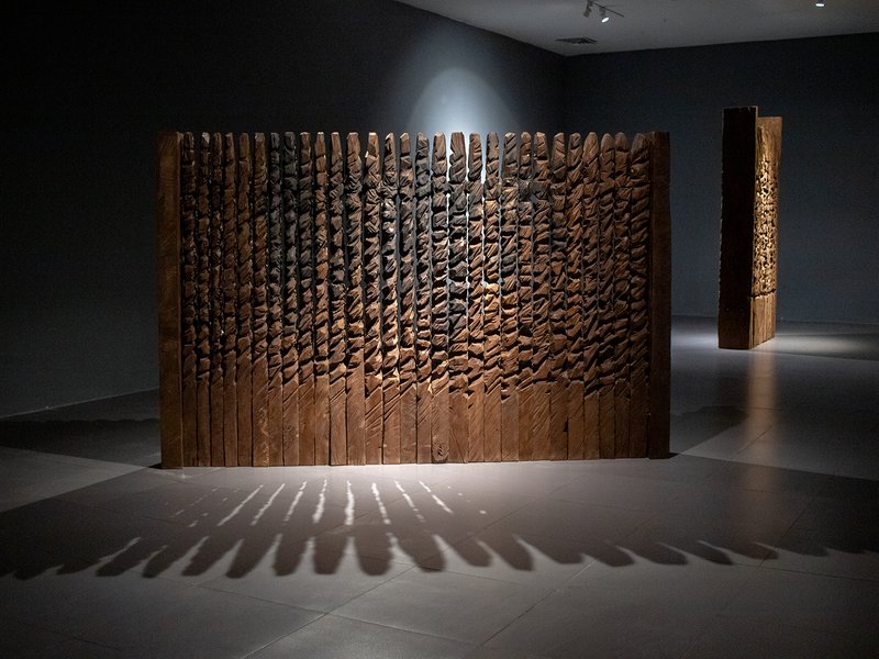 Sculptures by Saeed Shahlapour, installation view