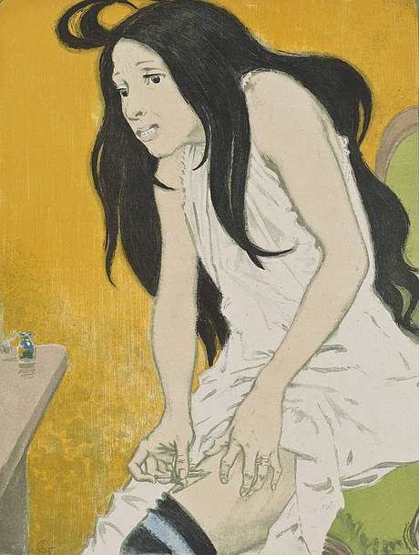 Eugène Grasset, Morphine Addict, 1897