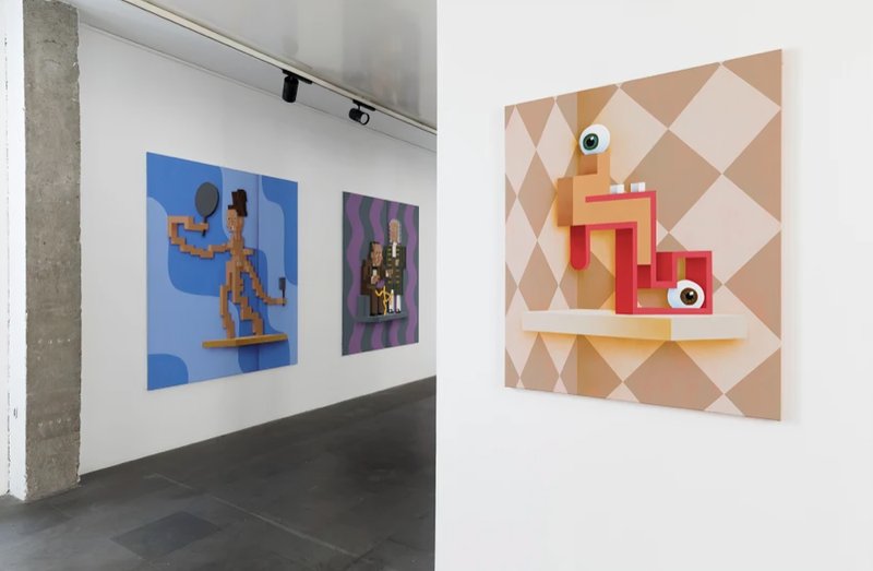 La Traversée, installation view