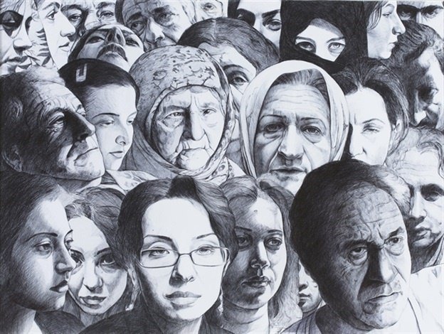 Ahmad Morshedloo, 400 Faces, 2007