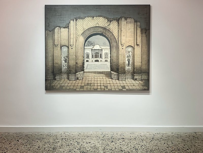 آثار طاهر پورحیدری، نمای چیدمان