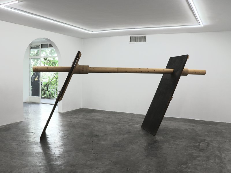 The Falling with the Color of Pomegranates, installation view