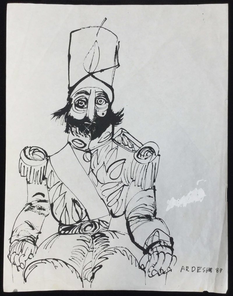 اردشیر محصص، بدون عنوان، 1366