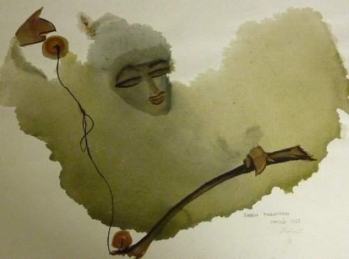 ژازه تباتبایی، دو مطالعه مجازی، 1348