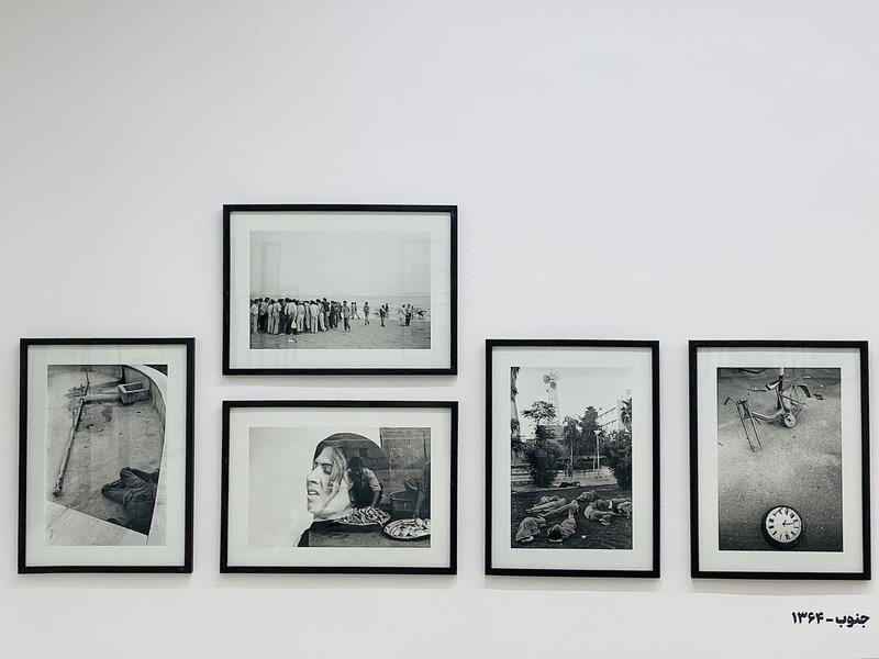 Glimpse at Sadegh Tirafkan, installation view