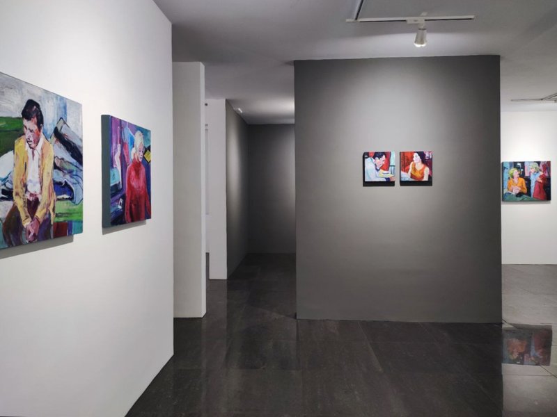 از پنجره‌ی سرخوشی، نمای چیدمان